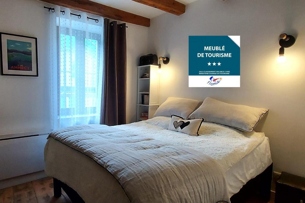 Dolce Vita: 2 Personnes, Douillet, Cosy & Central Annecy Luaran gambar